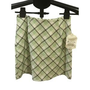 NWT Altar'd State Plaid Mini Skirt size XS